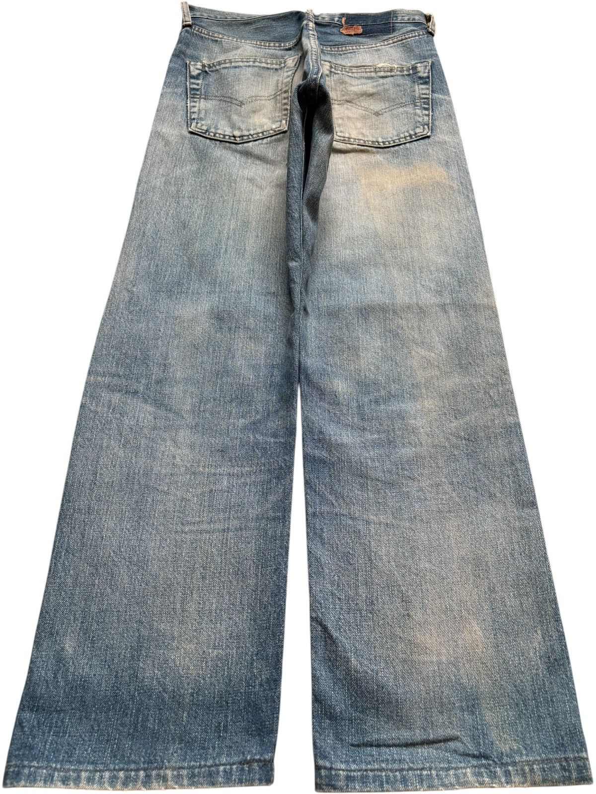 Levi's Vintage 80s Levis 503BXX Big E Selvedge Mud Wash Baggy Jeans Size US 28 / EU 44 - 3 Thumbnail