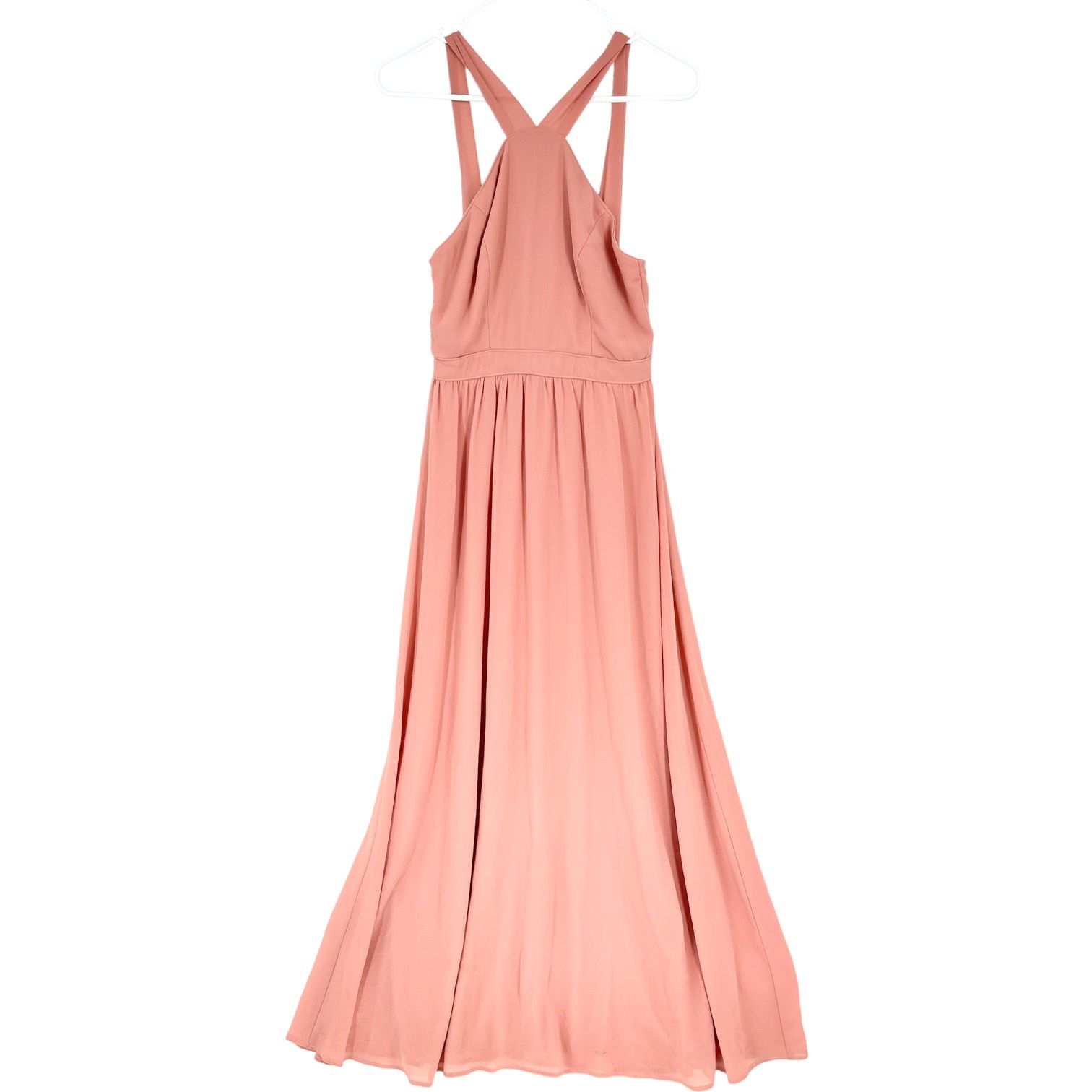 Other Lulus Air of Romance Cross Neck Maxi Evening Gown Small Size S / US 4 / IT 40 - 4 Thumbnail