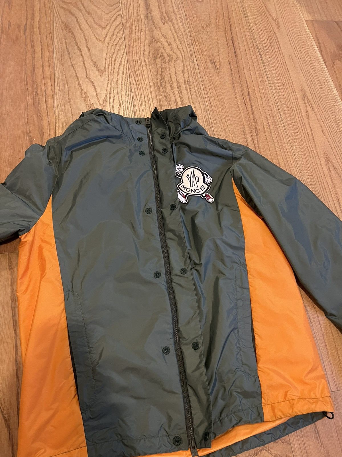Moncler Genius Moncler Guiers Logo-Patch Hooded Jacket Size US L / EU 52-54 / 3 - 8 Thumbnail