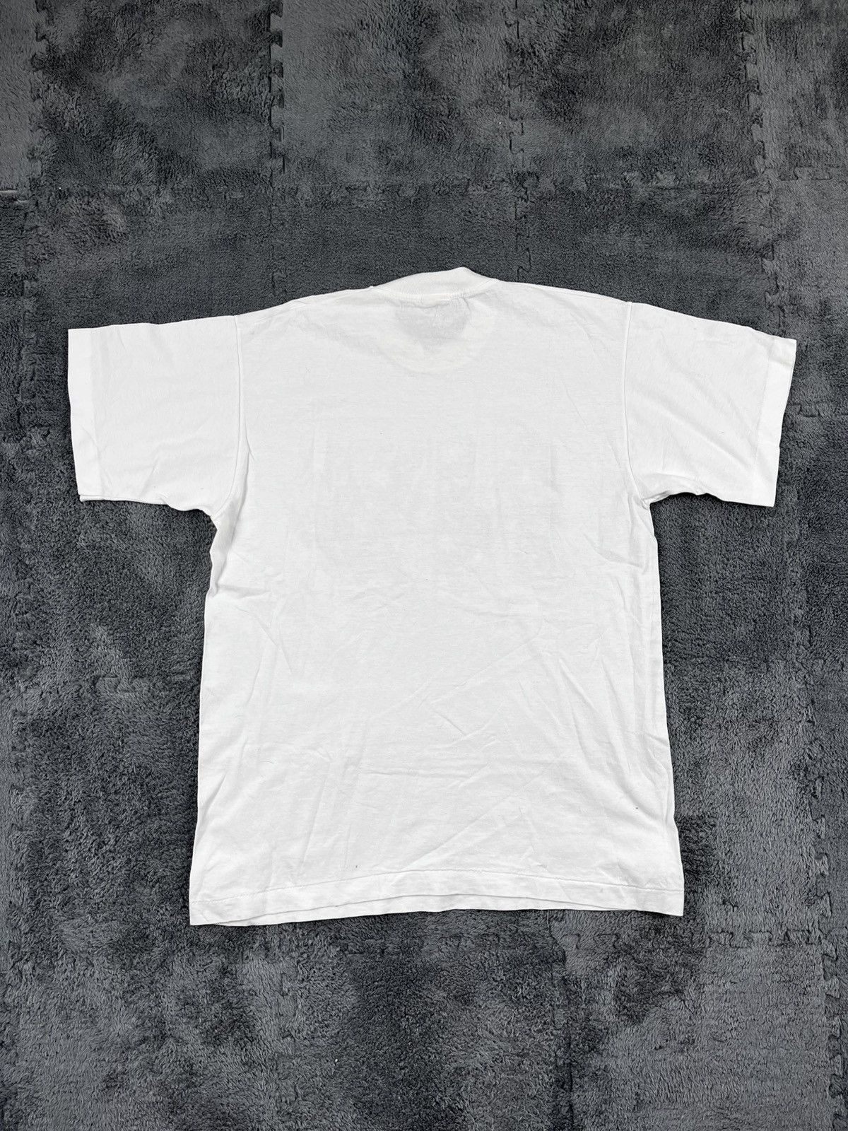 Vintage Vintage 90's US New York NY one stitch big logo tee L Size US L / EU 52-54 / 3 - 7 Thumbnail