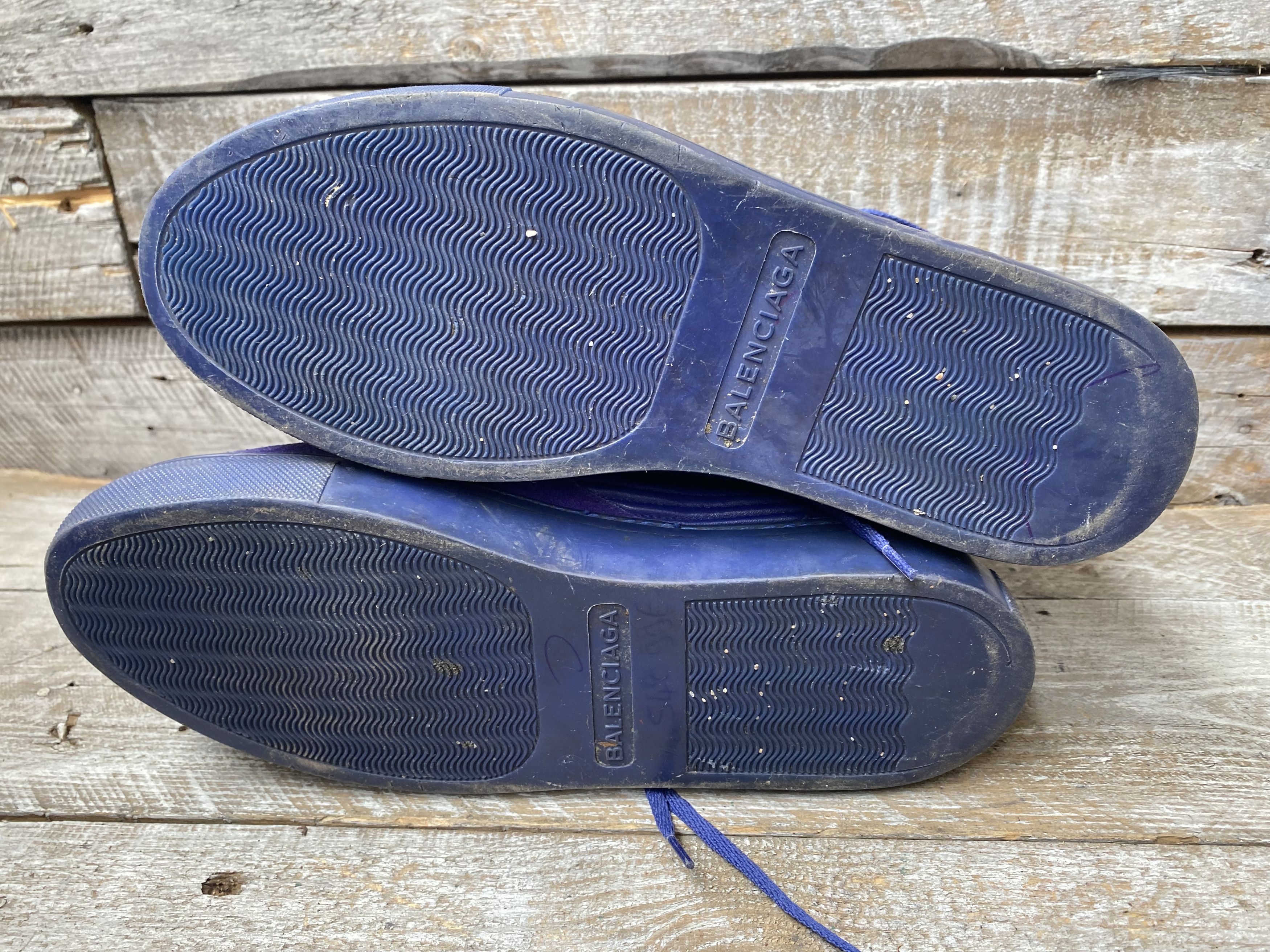 Balenciaga Balenciaga arena high-top blue suede sneakers sz 39 Size US 6 / EU 39 - 10 Thumbnail