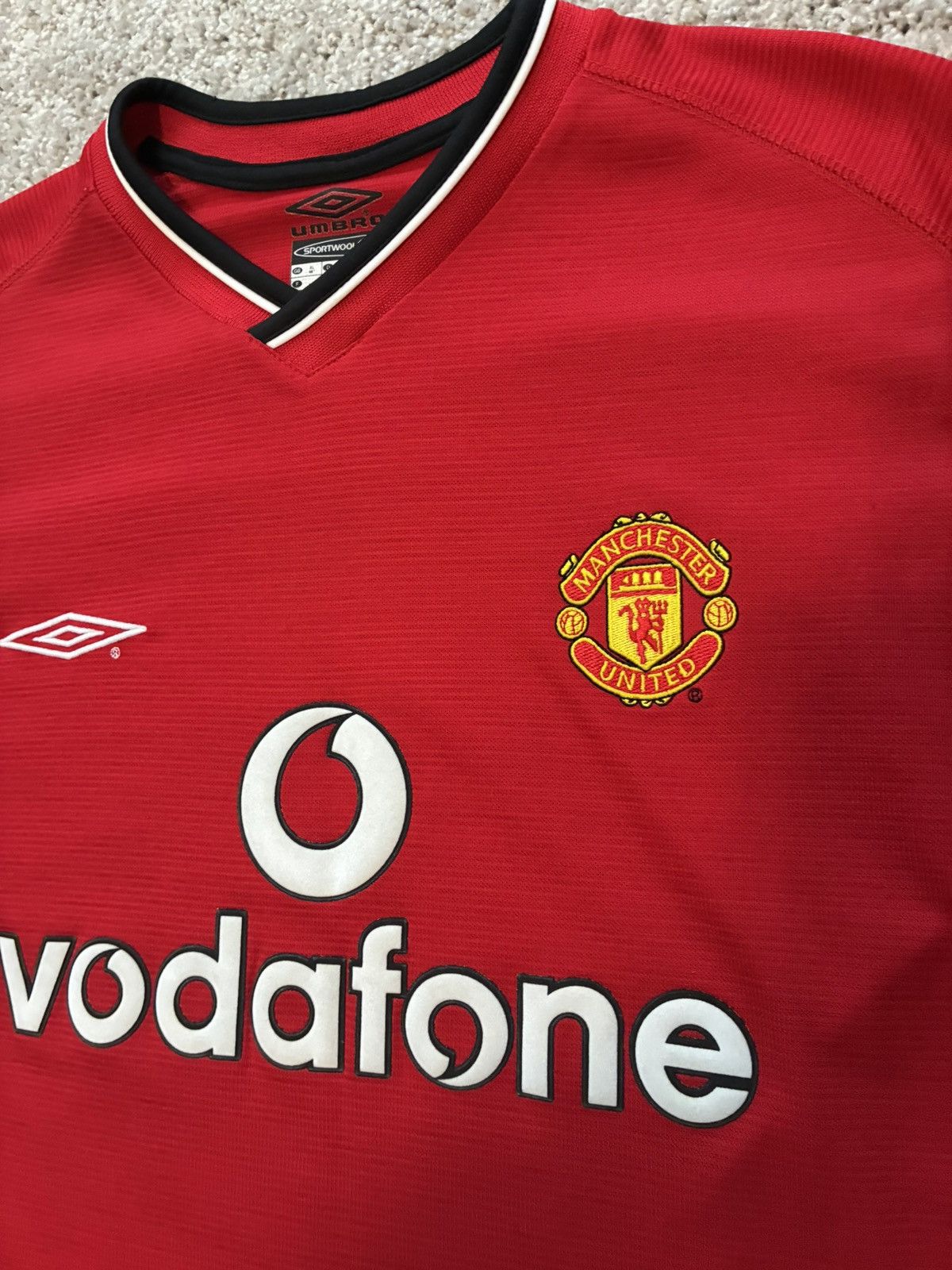 Umbro 2000/2002 Manchester United Home Kit Size US S / EU 44-46 / 1 - 4 Thumbnail
