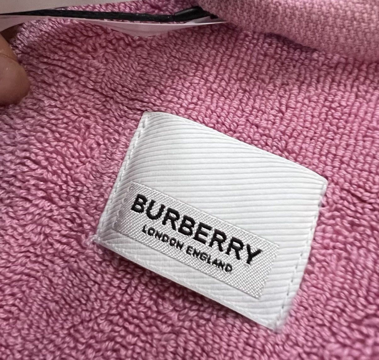 Burberry Burberry Pink Bathrobe J41 Size US S / EU 44-46 / 1 - 4 Thumbnail