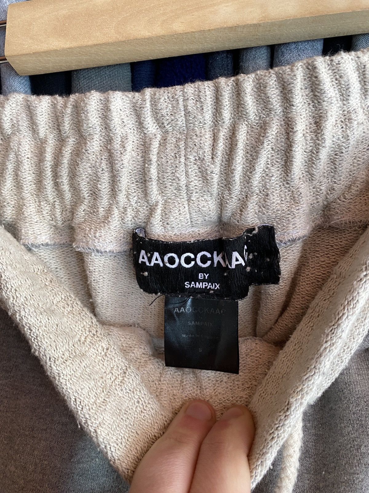 Vintage SAMPAIX AAOCCKAA SWEATPANTS STREETWEAR Y2k Size US 31 - 3 Thumbnail