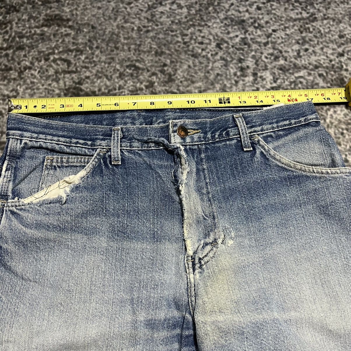 Dickies VINTAGE BAGGY DICKIES FADED BLUE WORKWEAR CARPENTER JEANS Size US 34 / EU 50 - 10 Thumbnail
