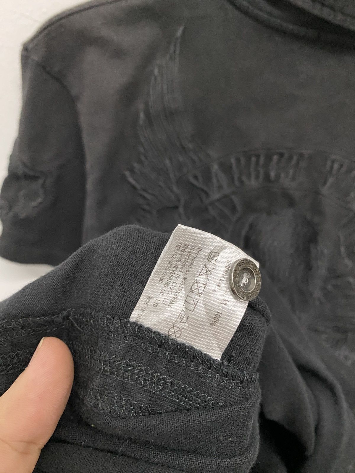 Japanese Brand × Vanson Leathers × Vintage 🔥Vintage Vanson Big Skull Logo Size US M / EU 48-50 / 2 - 13 Thumbnail