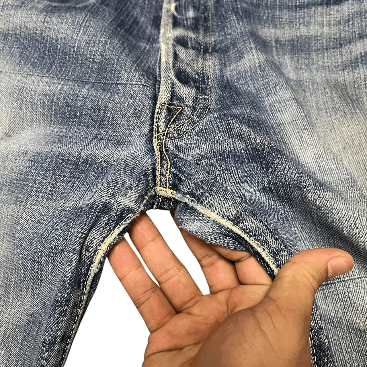 The Real McCoy's Vintage Joe McCoy's Selvedge Denim Size US 28 / EU 44 - 13 Thumbnail