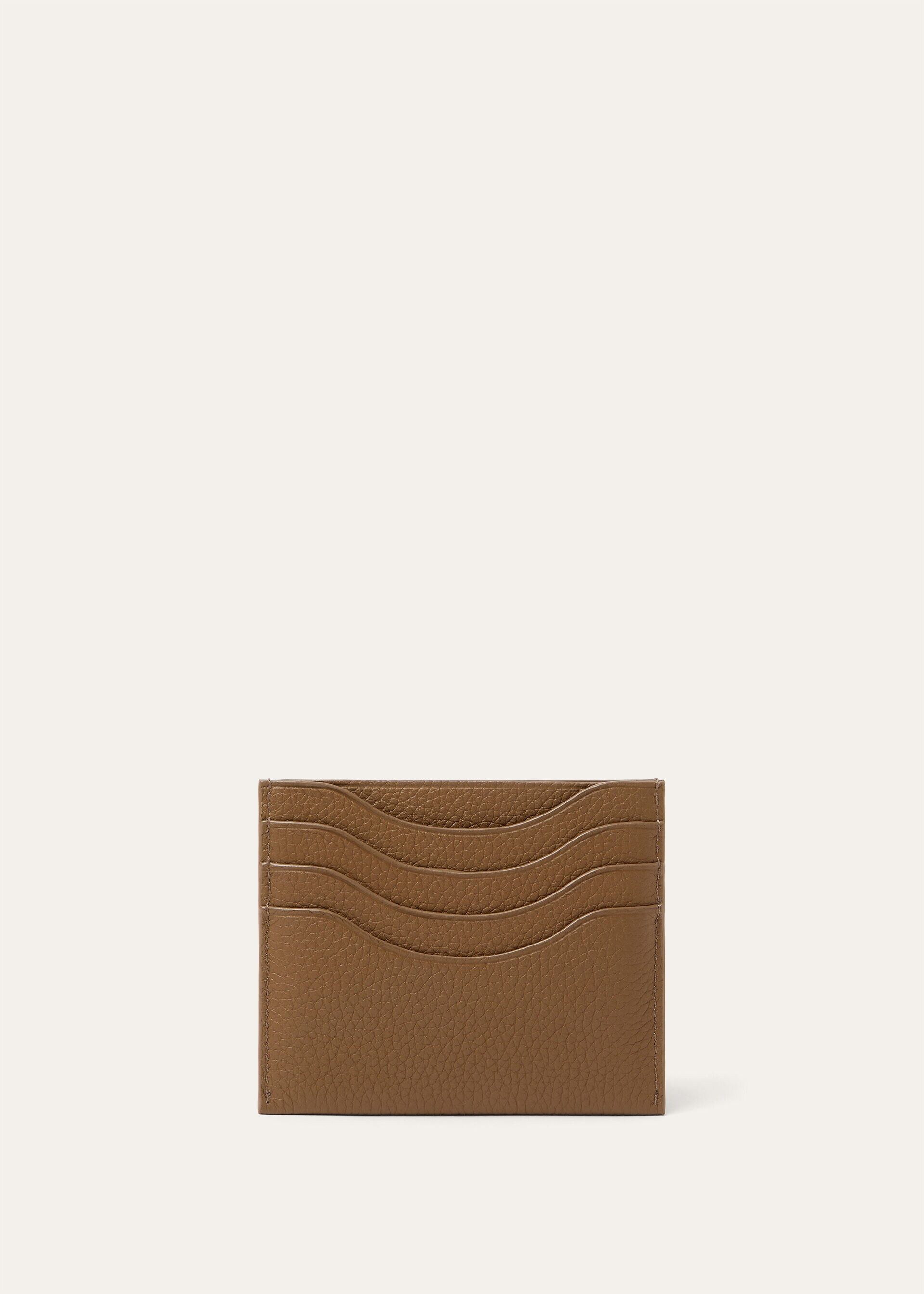 Loro Piana os11x0426 FAR0705 Size: OS / Extra Cardholder in Pecan Size ONE SIZE - 2 Thumbnail