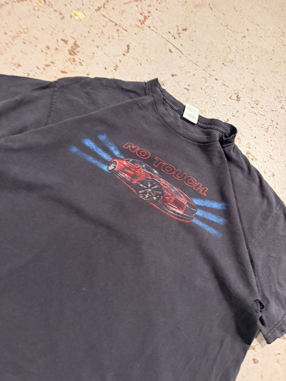 Other Vintage Thrashed Tough Car Racing Tee Size US XL / EU 56 / 4 - 2 Thumbnail