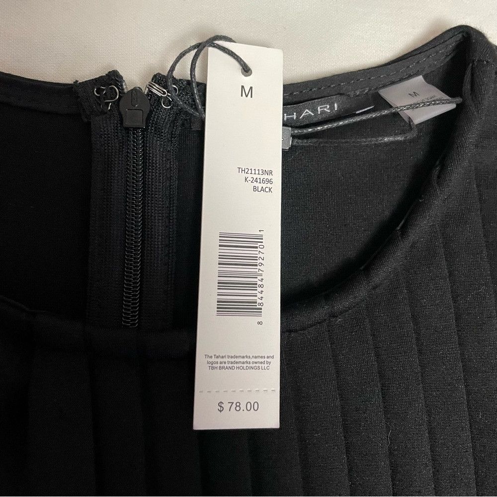 Elie Tahari NWT New $78 T Tahari Ponte Shell Black Tank Top Szie M Size M / US 6-8 / IT 42-44 - 7 Thumbnail