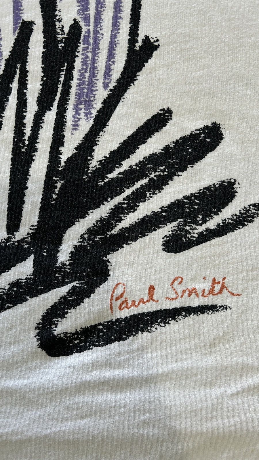 Vintage Paul Smith Mushrooms Print Tee Size US XL / EU 56 / 4 - 3 Thumbnail