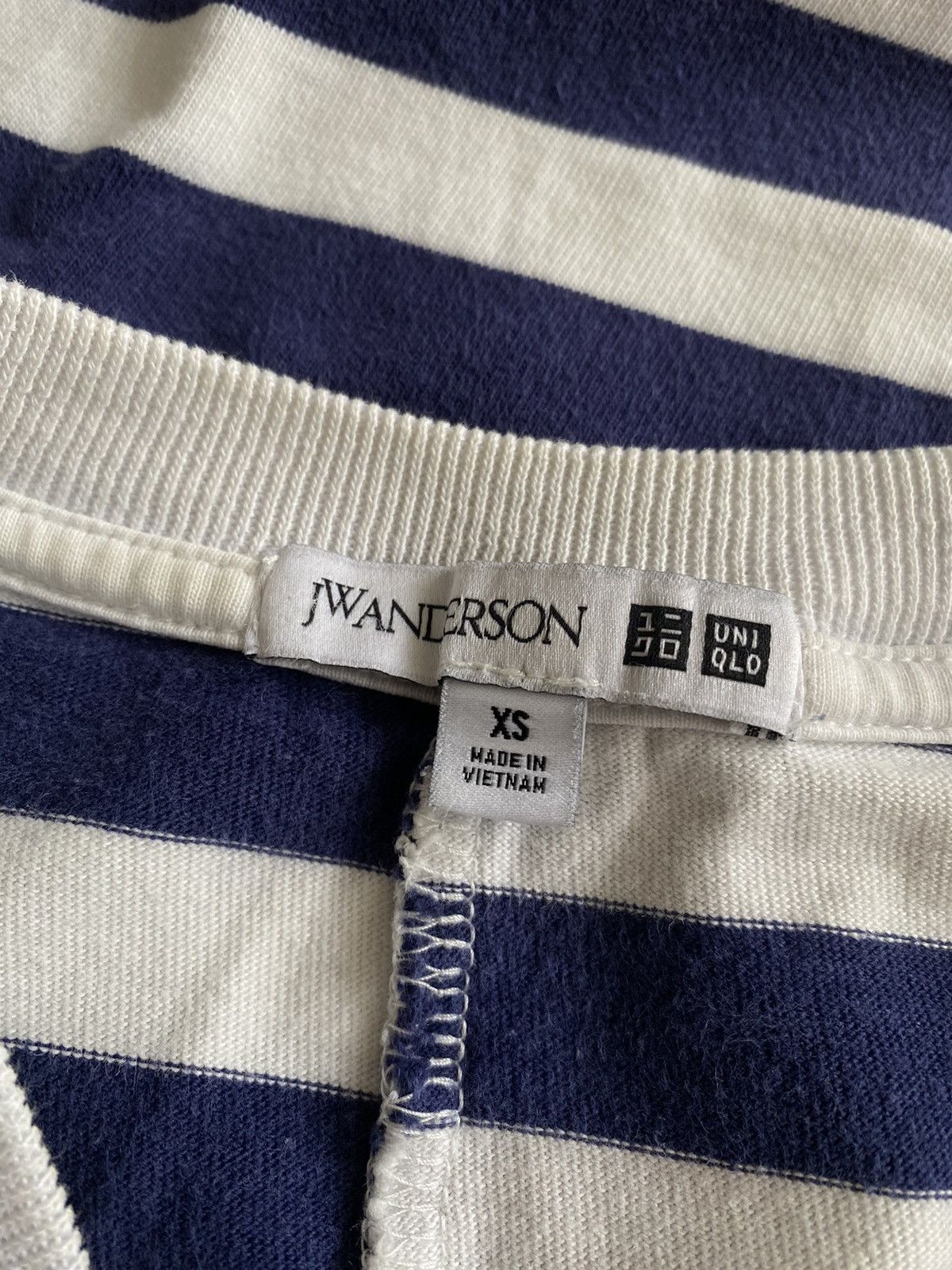 JW Anderson × Uniqlo J.W. Anderson x Uniqlo striped pocket t shirt Size US XS / EU 42 / 0 - 5 Thumbnail