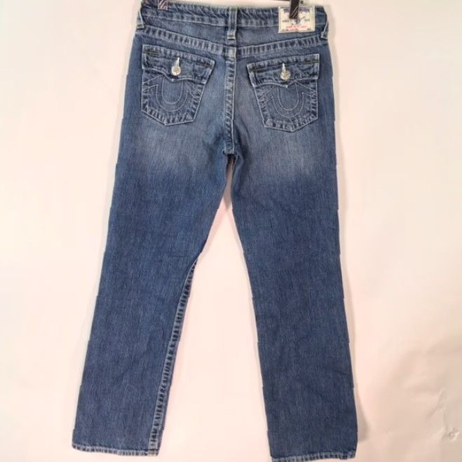 True Religion True Religion Jeans Women 16 Bootcut 27x27.5 Blue Regular Womens Size 38" / US 16 / IT 52 - 3 Thumbnail