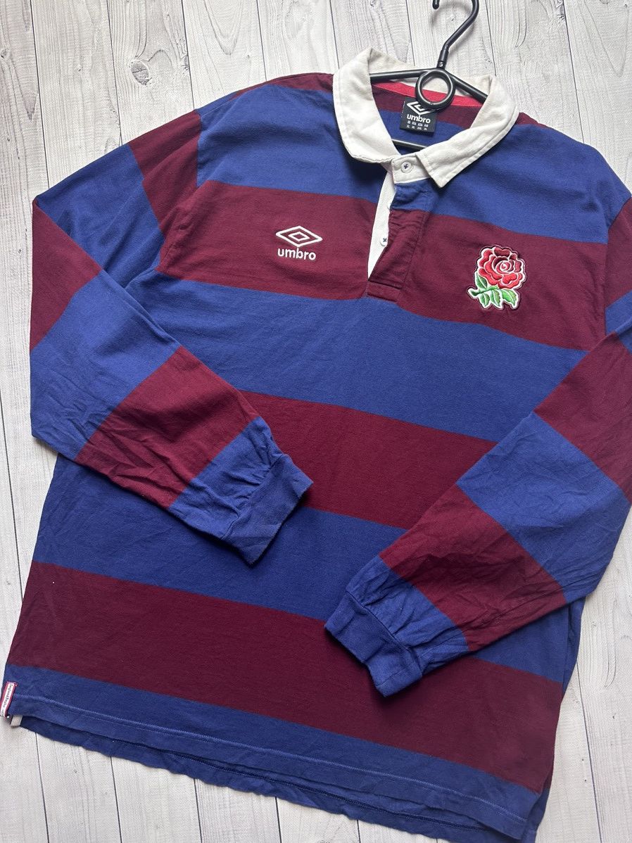 Umbro × Vintage Vintage Umbro England rugby jersey size XL striped Size US XL / EU 56 / 4 - 6 Thumbnail
