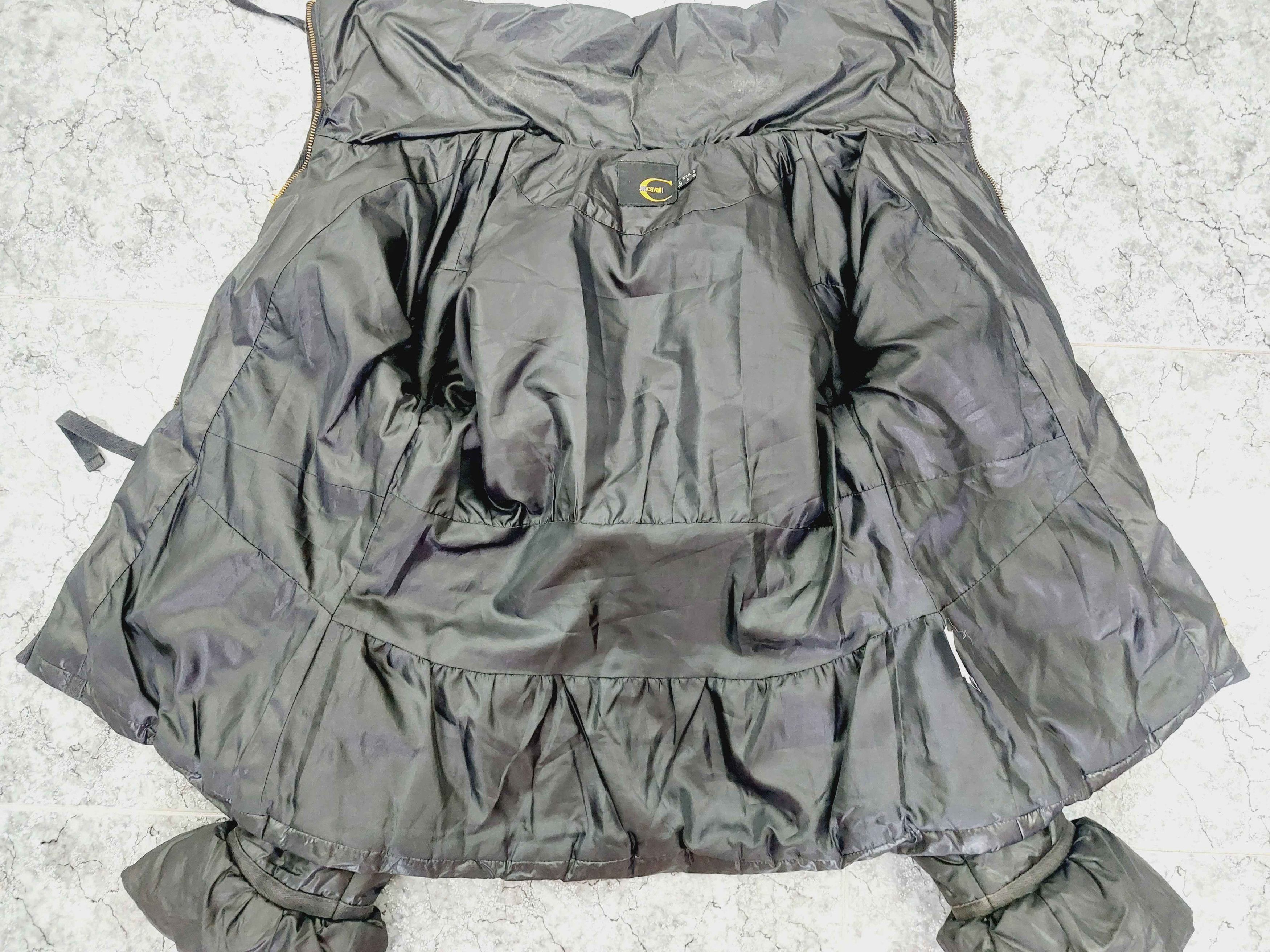 Roberto Cavalli Roberto Cavalli Black Bondage Strap BDSM Puffer Coat Size US S / EU 44-46 / 1 - 14 Thumbnail