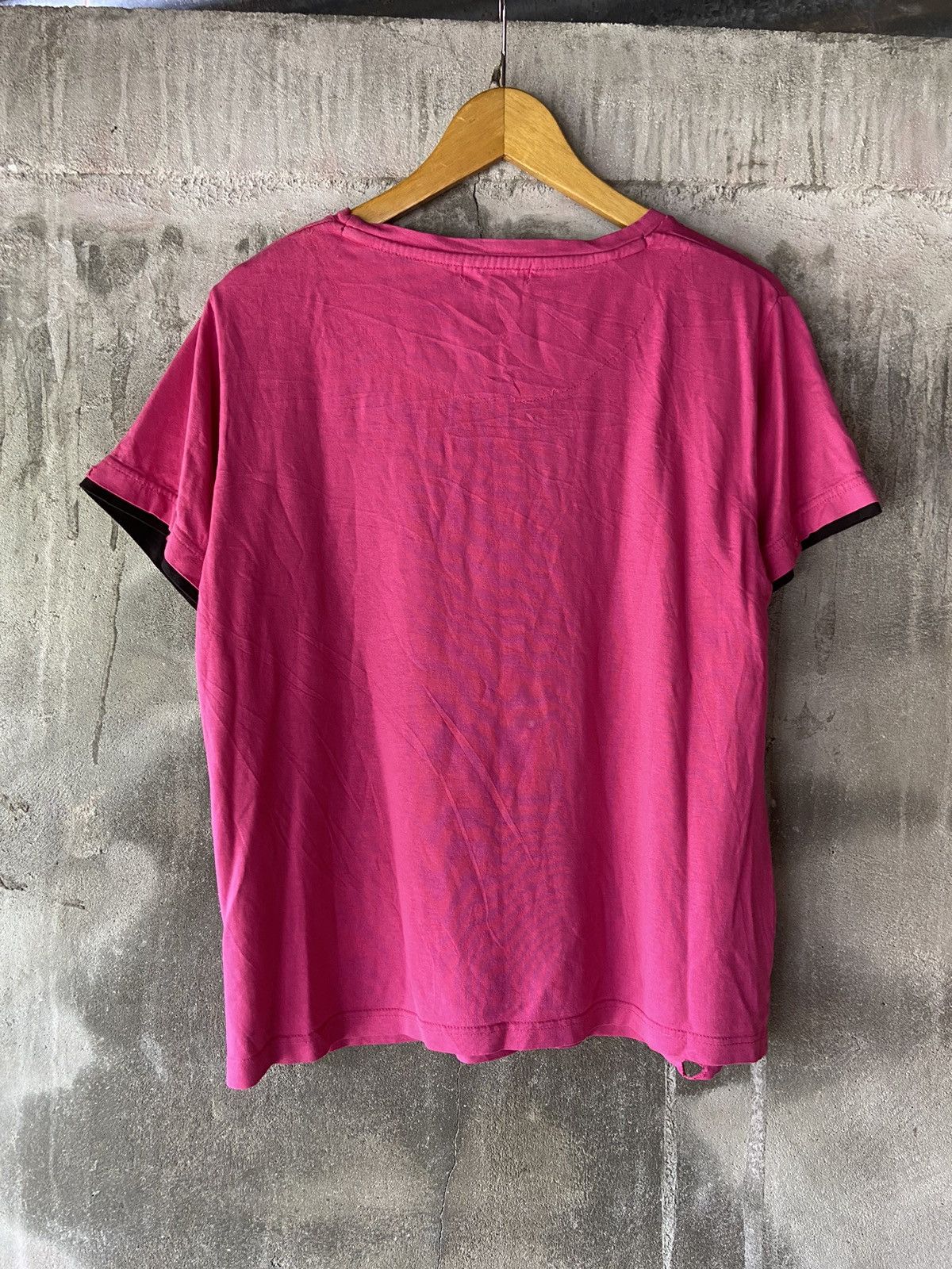 Beauty Beast × Hysteric Glamour × Japanese Brand LOCKING SORROW IN MY MIND DISTRESSED DOUBLE LAYER TEE Size US M / EU 48-50 / 2 - 18 Thumbnail