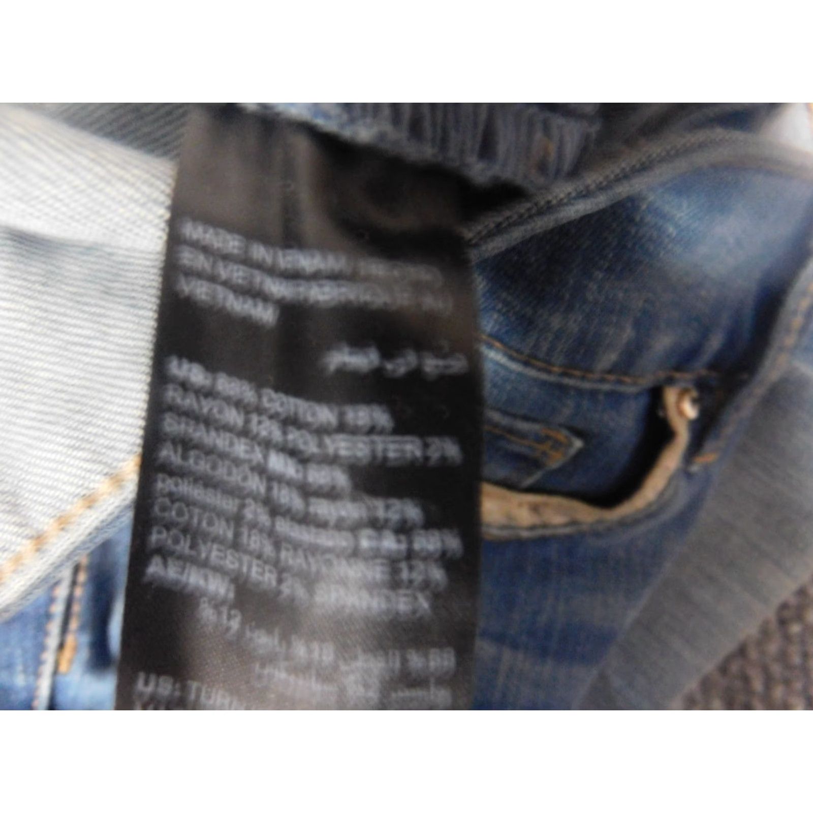 White House Black Market White House Black Market Jeans Womens 4 Blue Skinny Ankle Denim Zipper Pockets Regular Inseam 28in Cotton Blend Spandex Size 27" / US 4 / IT 40 - 6 Thumbnail