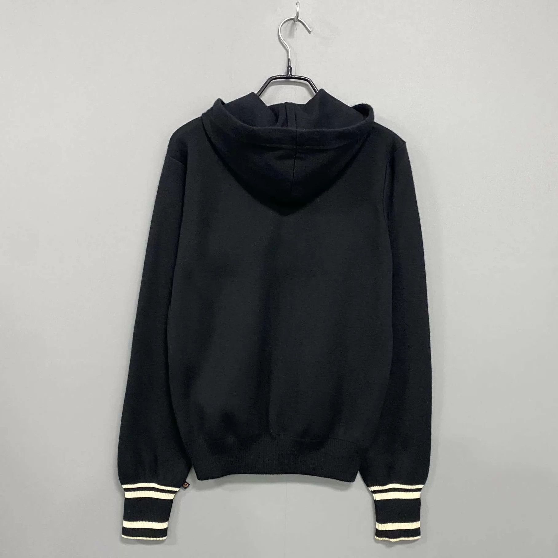 Louis Vuitton LV Louis Vuitton Black Drawstring Logo Zipper Jacket Size US XS / EU 42 / 0 - 3 Thumbnail