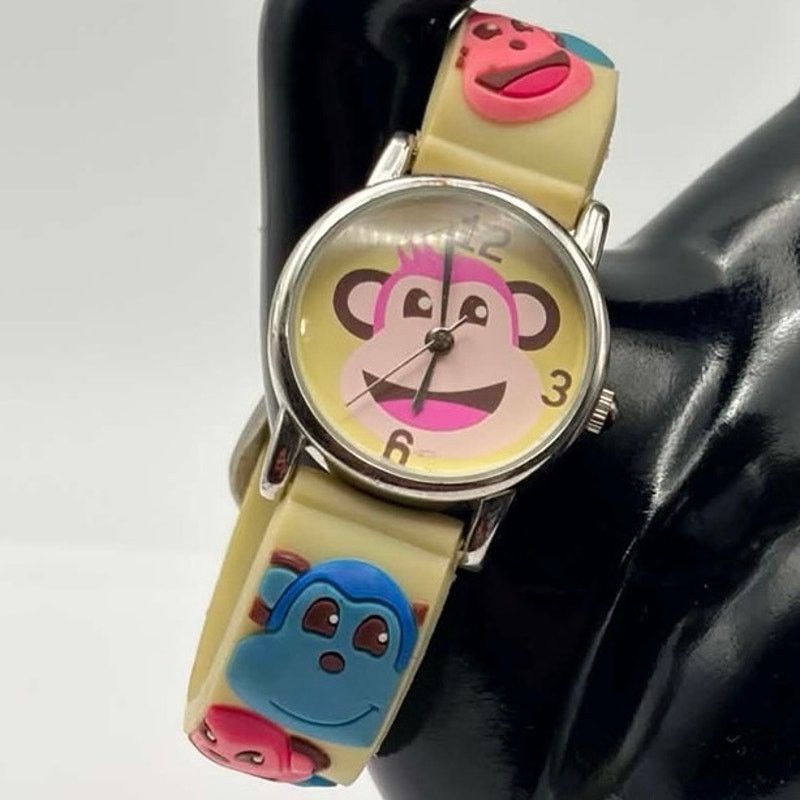 Other Silver & Yellow Monkey Kid’s Watch Size ONE SIZE - 2 Thumbnail