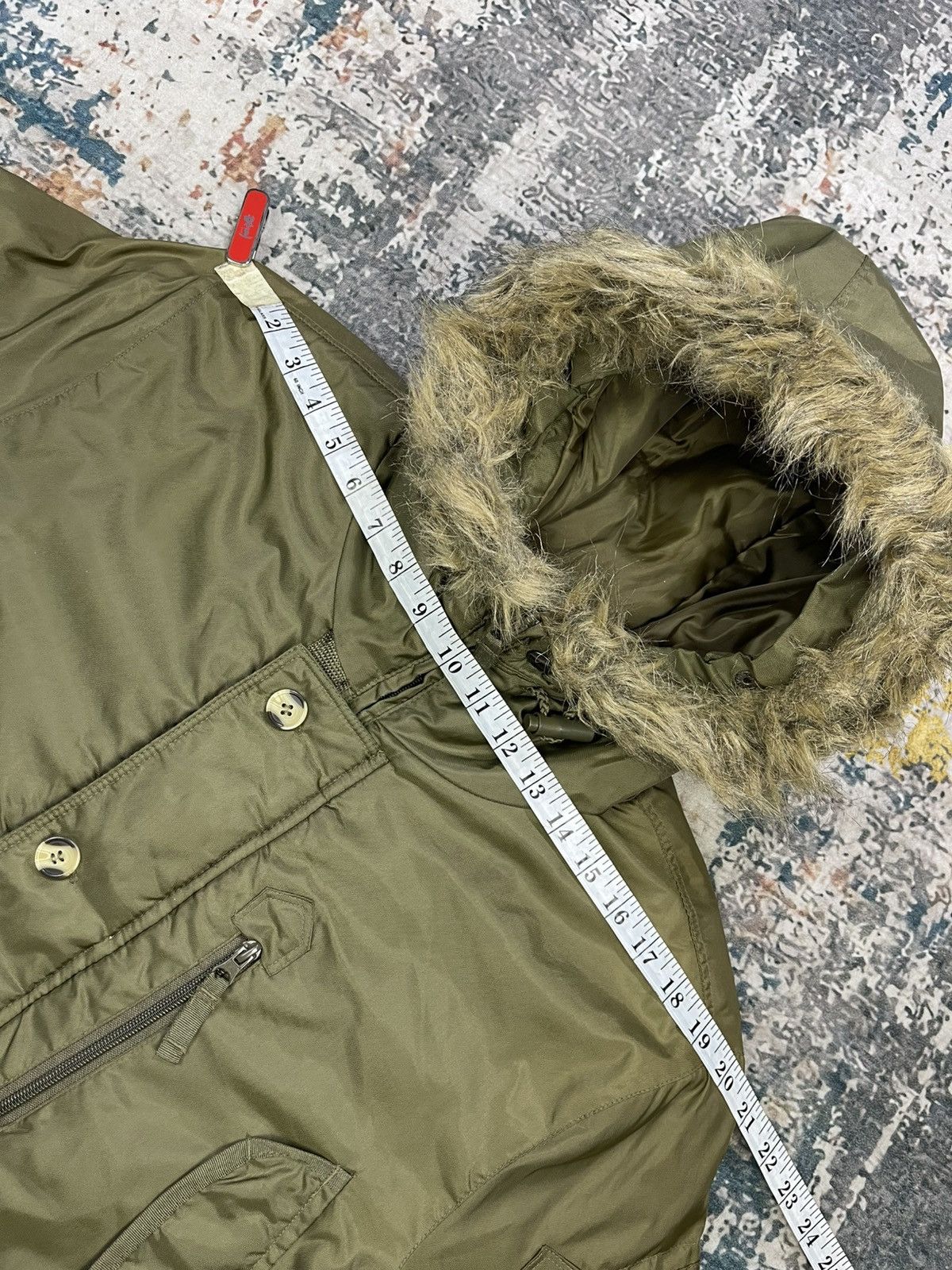 George George Military Type N3-B Nylon Fur Snorkel Parka Size US M / EU 48-50 / 2 - 14 Thumbnail