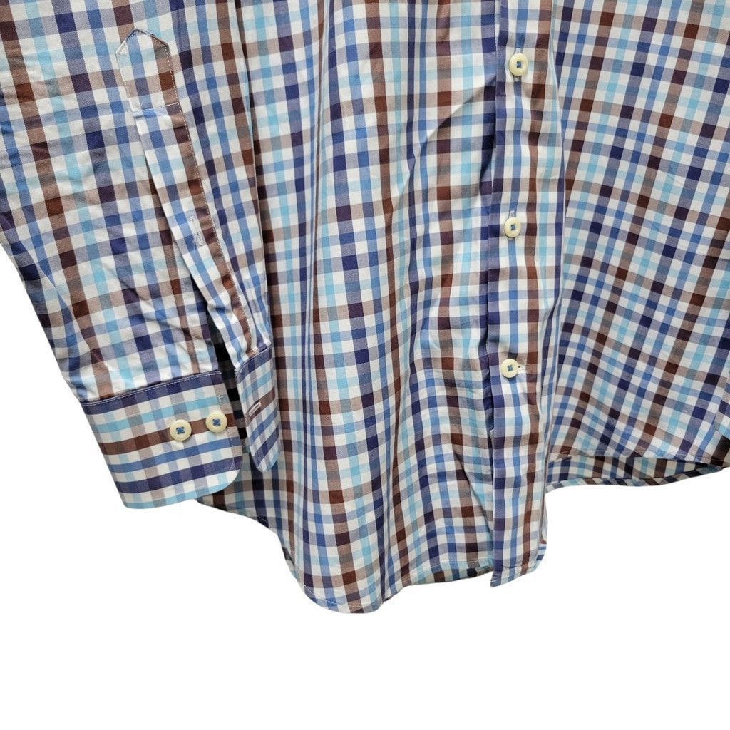 Peter Millar Peter Millar Long-Sleeves Slim-Fit Button-down Shirt Medium Size US M / EU 48-50 / 2 - 5 Thumbnail
