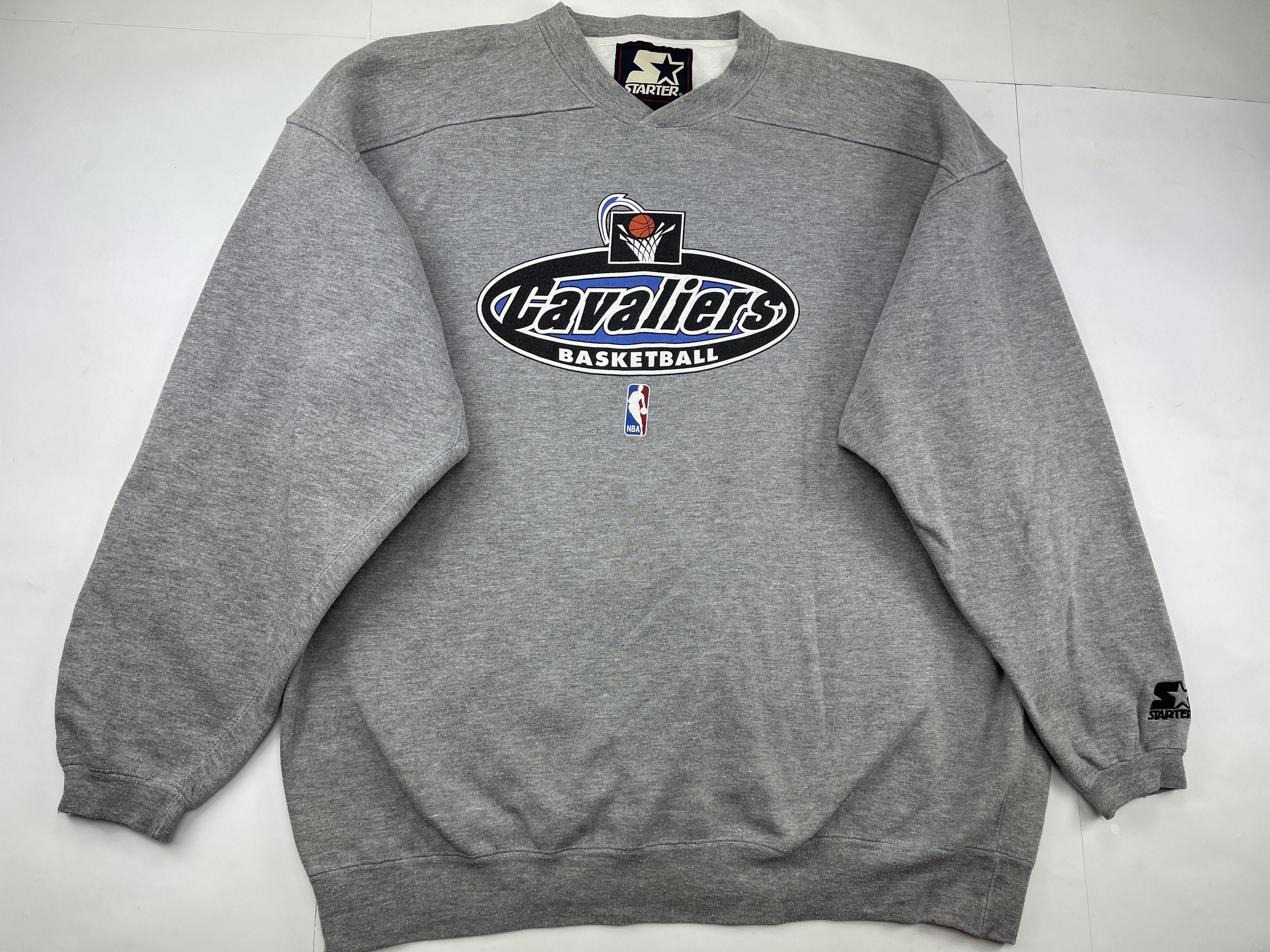 NBA STARTER Cleveland Cavaliers sweatshirt vintage NBA XXL Size US XXL / EU 58 / 5 - 1 Thumbnail