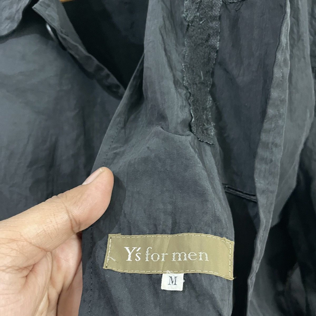 Y's for Men Vintage Y’s For Men Yohji Yamamoto Trench Coat Jacket Size US XL / EU 56 / 4 - 7 Thumbnail