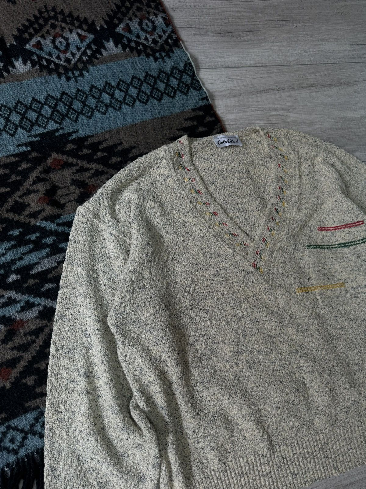Carlo Colucci Carlo Colucci Sweater Made In West Germany Size US M / EU 48-50 / 2 - 4 Thumbnail