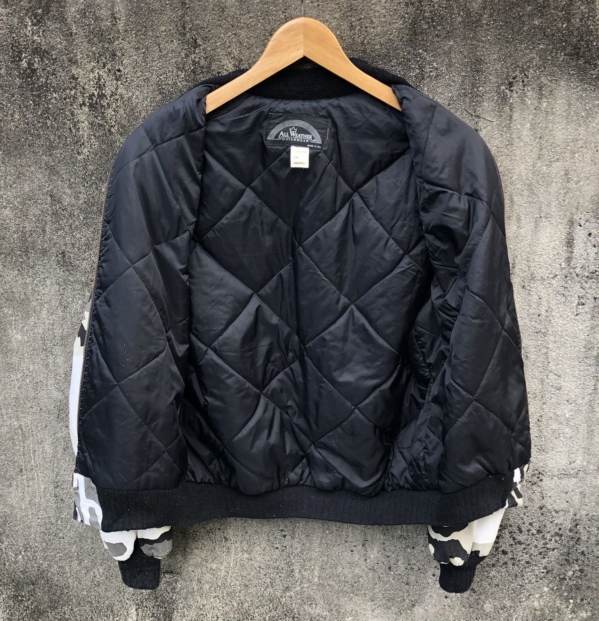 Vintage Vintage Camo Ma-1 Bomber Jacket Made In USA 🇺🇸 Size US S / EU 44-46 / 1 - 6 Thumbnail
