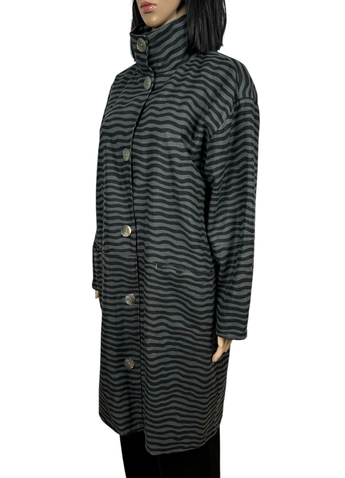 Gudrun Sjoden Gudrun Sjoden Striped Coat Linen-Cotton size M Size M / US 6-8 / IT 42-44 - 6 Thumbnail