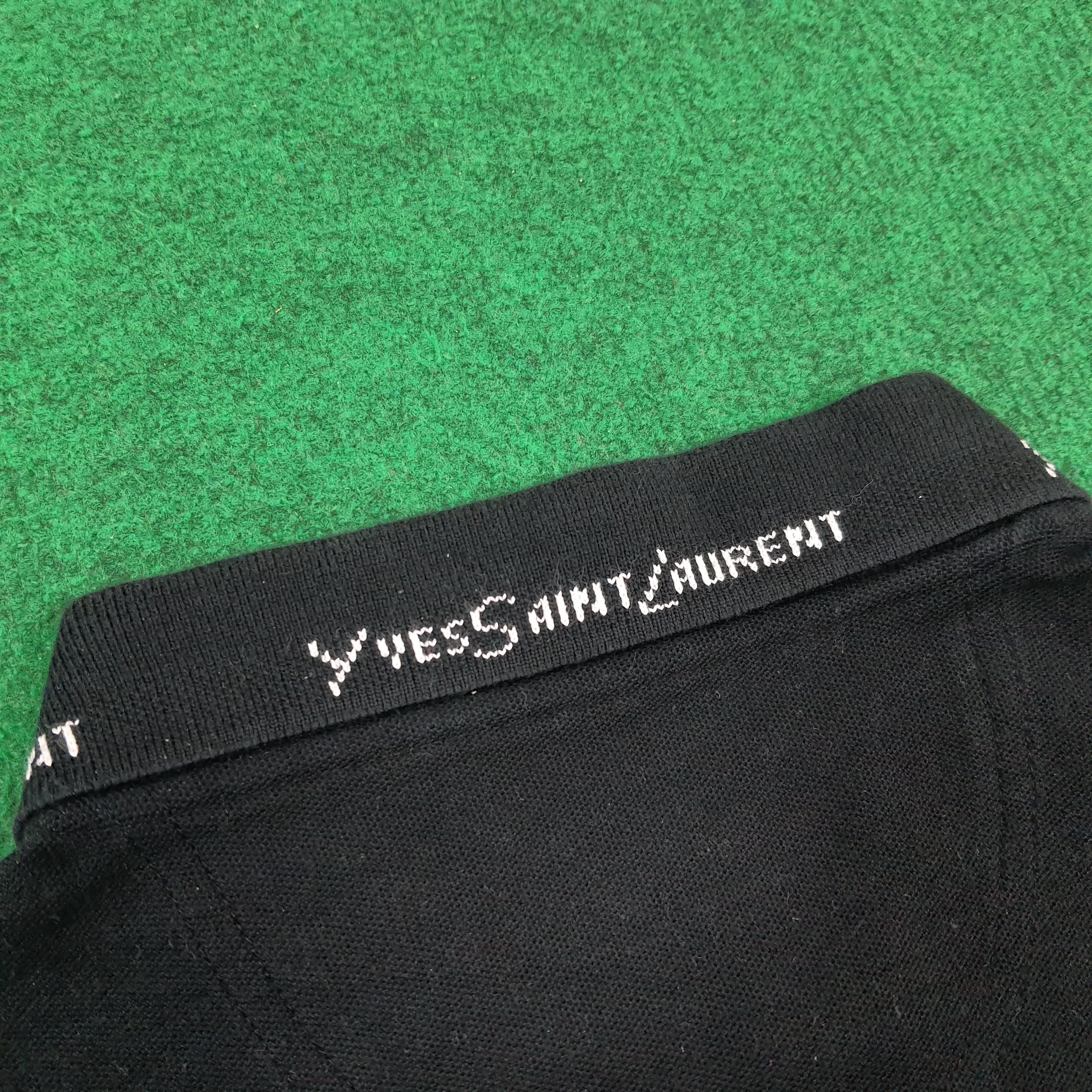 Yves Saint Laurent Vintage Yves Saint Laurent Polo Shirt YSL Pour Homme C301N42 Size US M / EU 48-50 / 2 - 5 Thumbnail