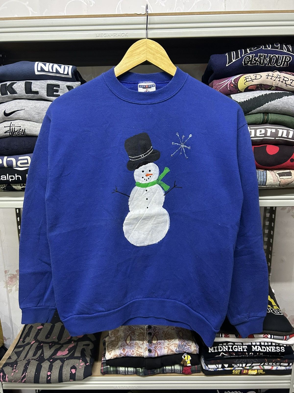 Jerzees × Other × Vintage Vintage Snowman Jerzees Medium size Size US M / EU 48-50 / 2 - 1 Thumbnail