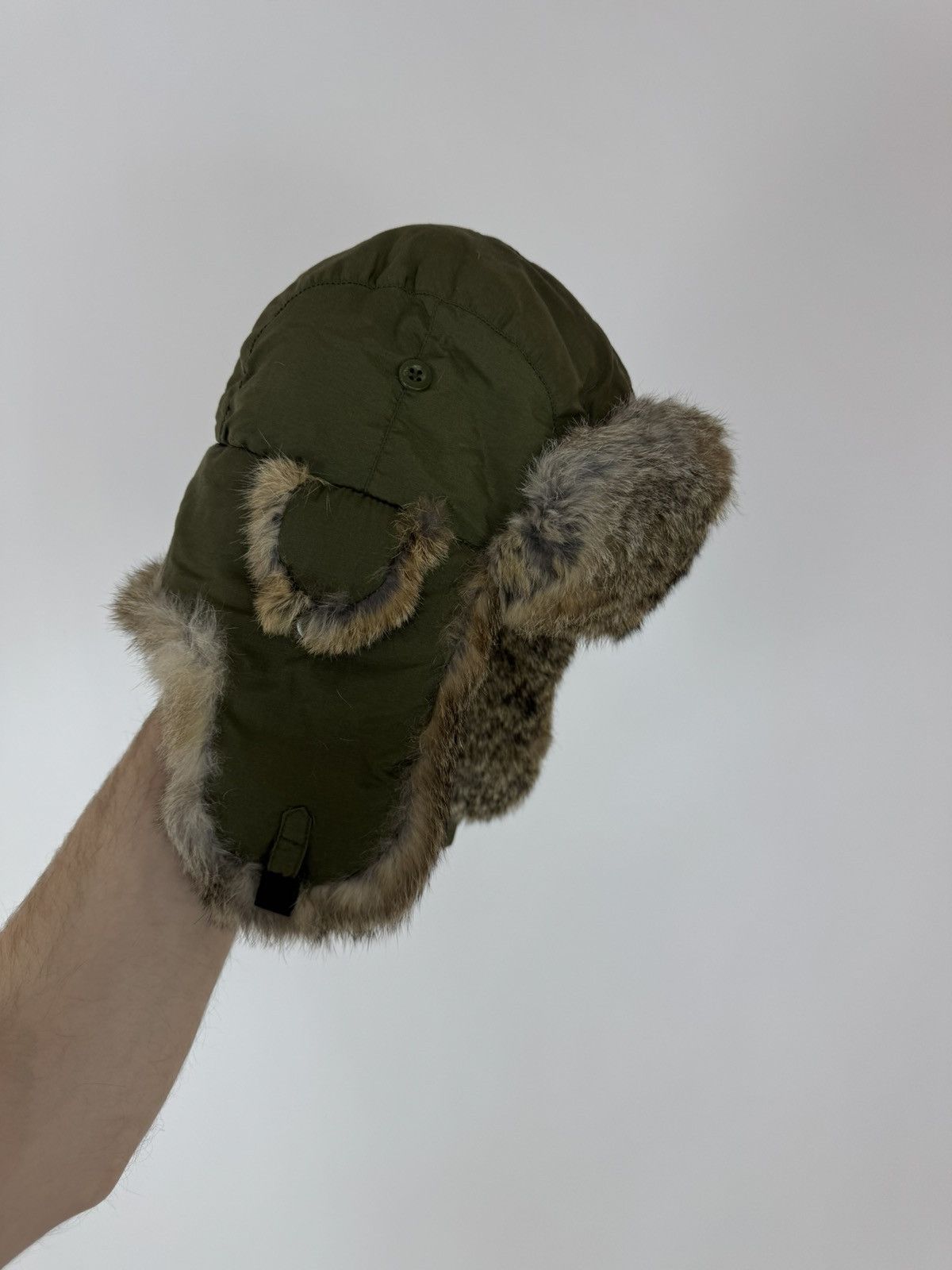 Other Vintage Army Ushanka Winter Fur Hat, Tyler The Creator Size ONE SIZE - 8 Thumbnail