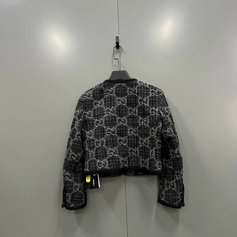 Gucci Gucci Clacard GG knitted jacket 2501-Nextarrow Size US XS / EU 42 / 0 - 2 Thumbnail