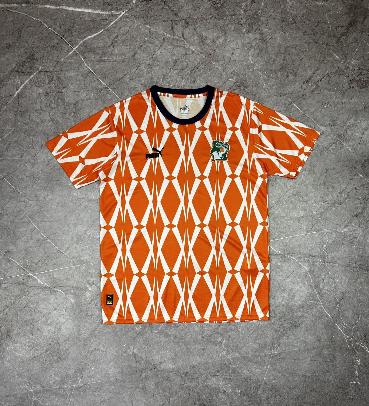 Puma Cote D'Ivoire 2017 Ivory Coast Africa Football Shirt Rare Size US L / EU 52-54 / 3 - 1 Thumbnail