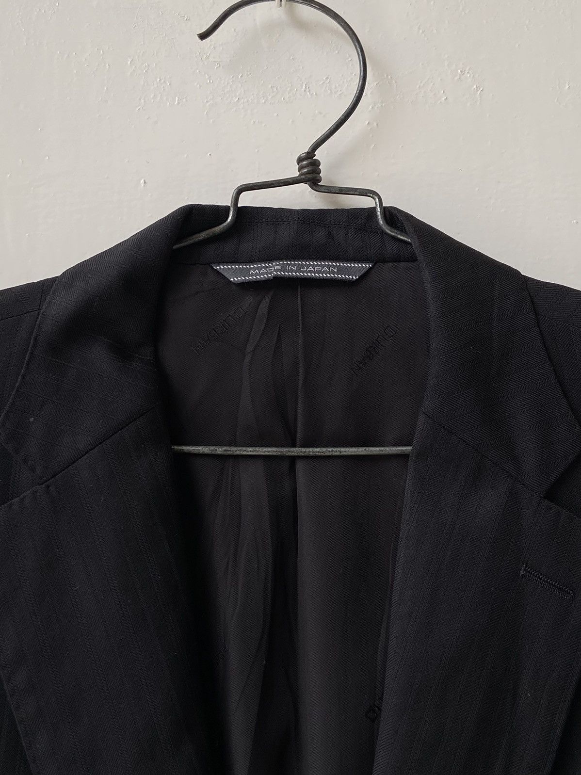 Designer × Japanese Brand × Loro Piana LORO PIANA D’URBAN Black Suit Size 48L - 5 Thumbnail