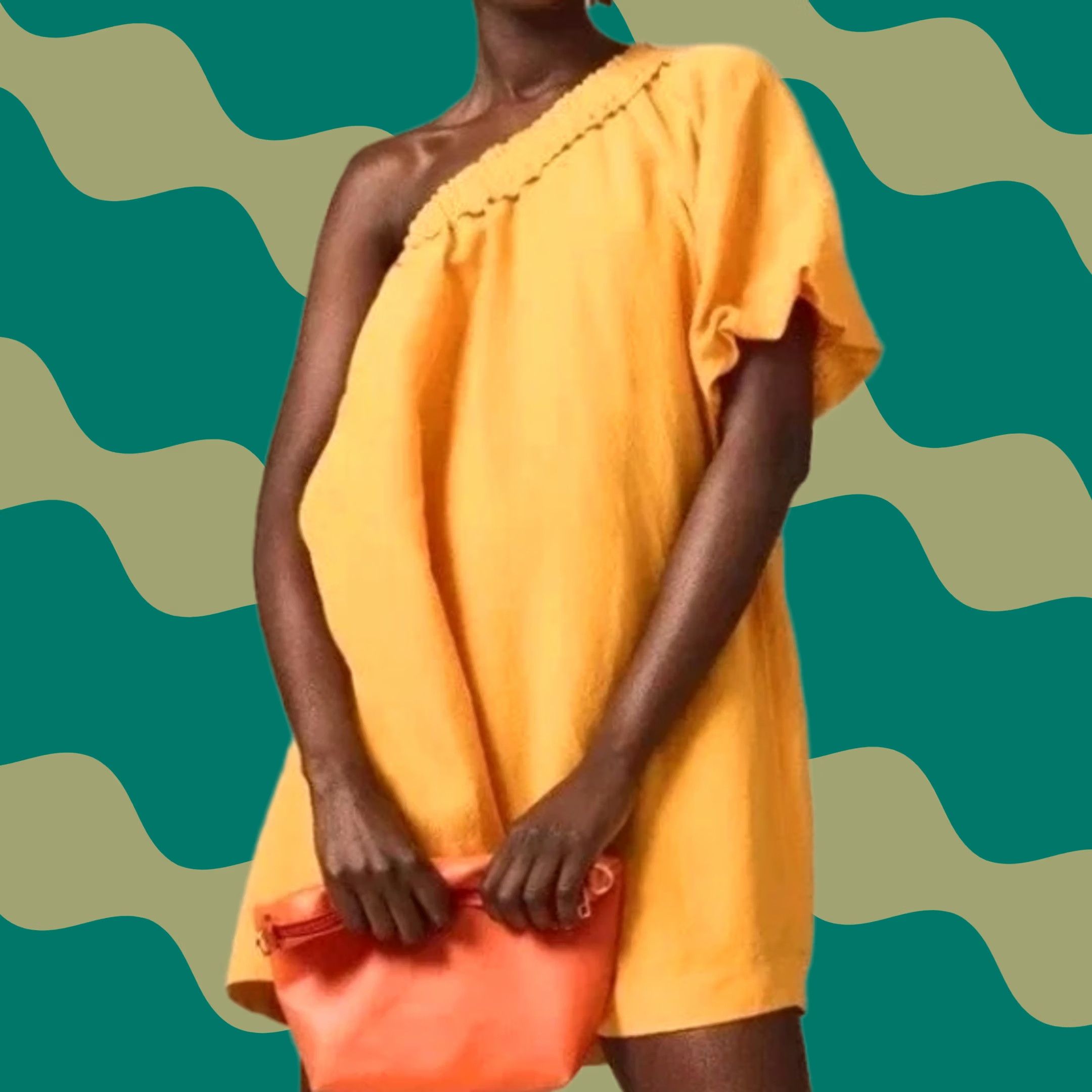 anthropologie orange dress By Strapless Textured Knit Slip Midi VINTAGE Anthropologie One Shoulder Dress