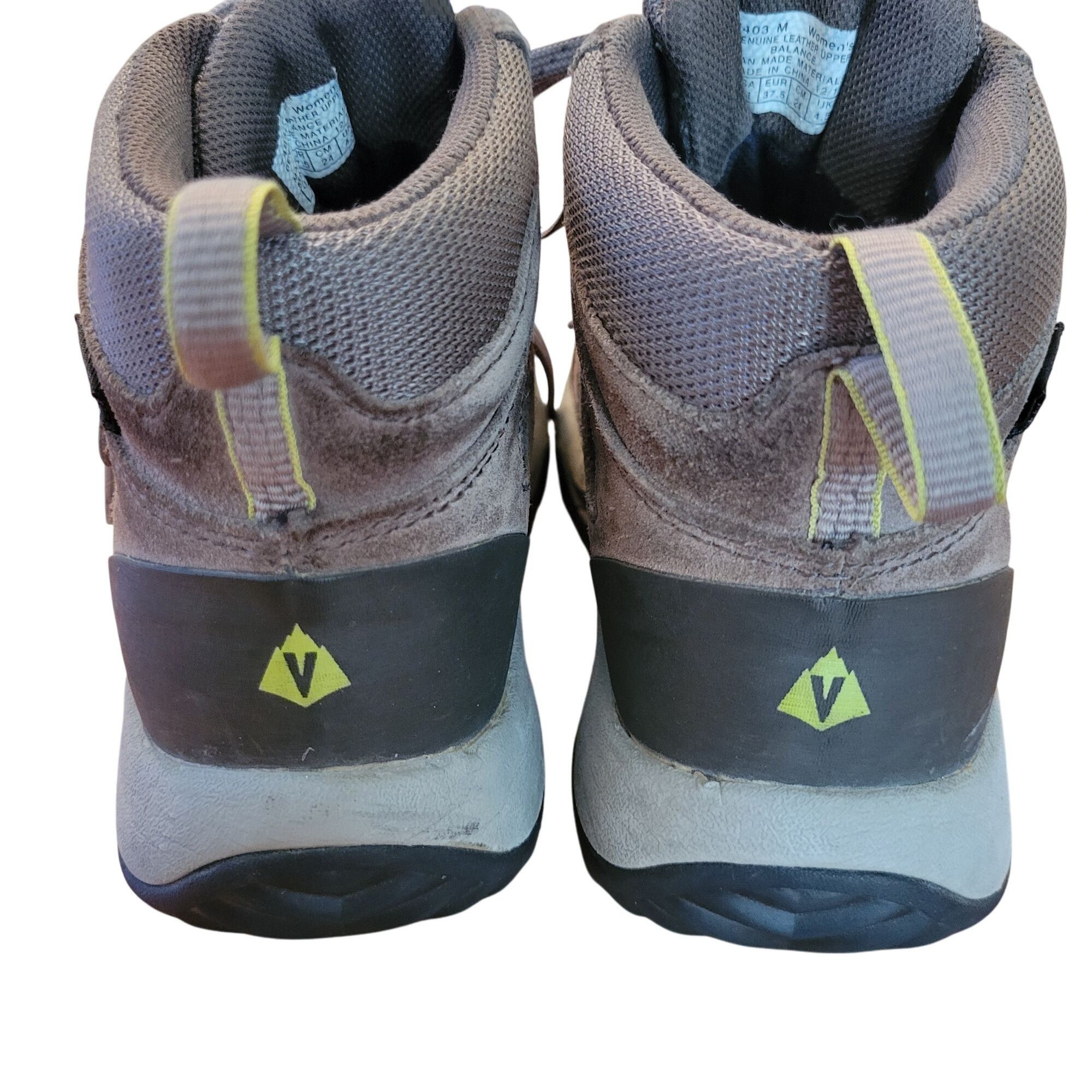 Vasque Vasque 7M Hiking Boots Brown Suede Leather Waterproof Vibram Size US 7 / IT 37 - 3 Thumbnail