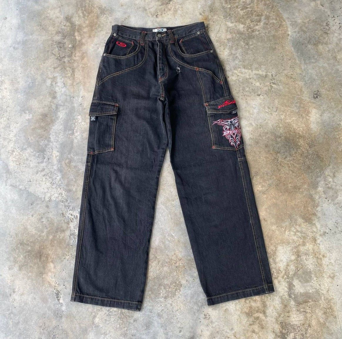 Japanese Brand BINDING OFFER🔥BAGGY Y2K PIKO LOOSE W29X30.5" JNCO STYLE Size US 29 - 1 Thumbnail