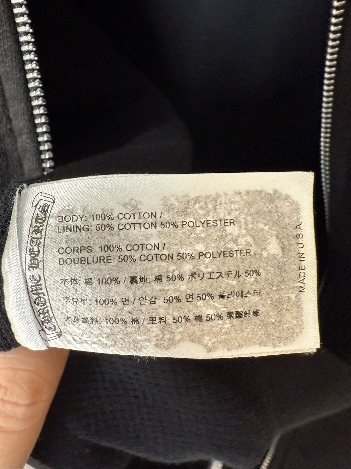 Chrome Hearts Chrome Hearts fuck u thermal hoodie zip Size US M / EU 48-50 / 2 - 10 Thumbnail