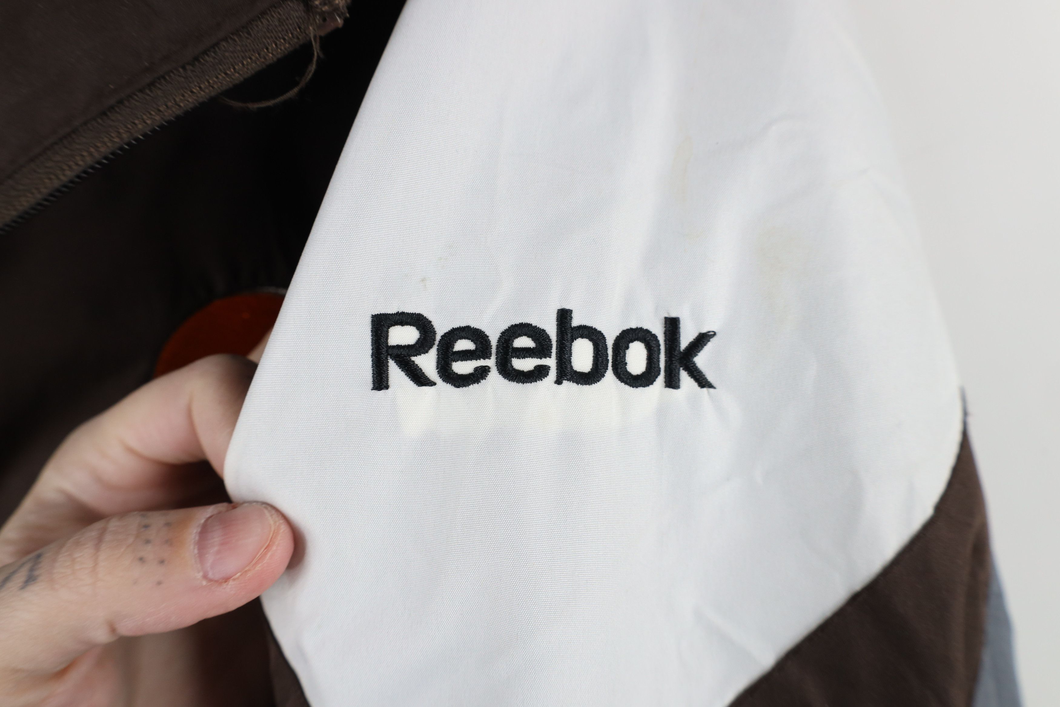 Reebok × Vintage Vintage Reebok Cleveland Browns Football Windbreaker Jacket Size US L / EU 52-54 / 3 - 4 Thumbnail