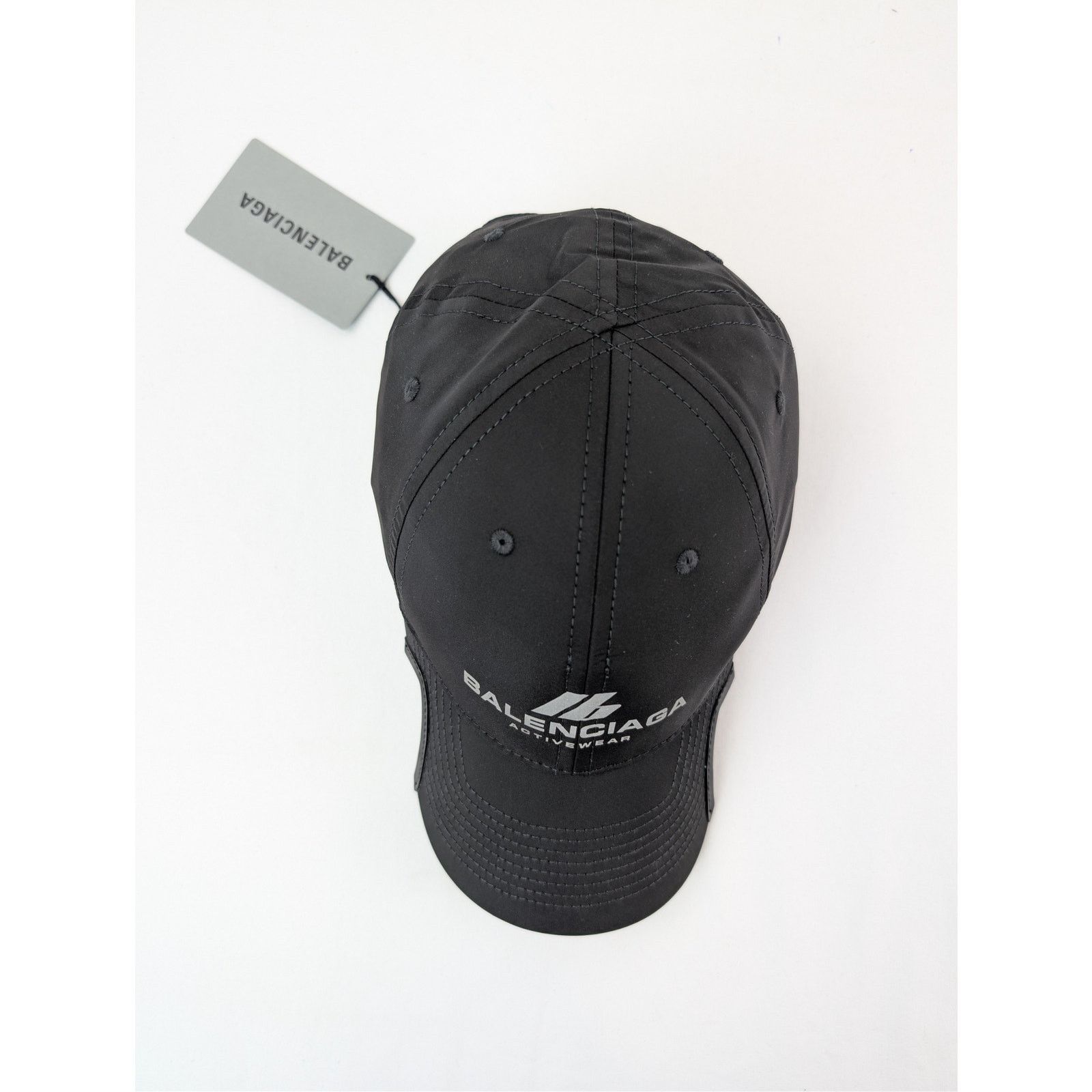 Balenciaga o1rshd1 Q:2 / Size: L / Activewear Logo Baseball Cap / Hat Size ONE SIZE - 7 Thumbnail