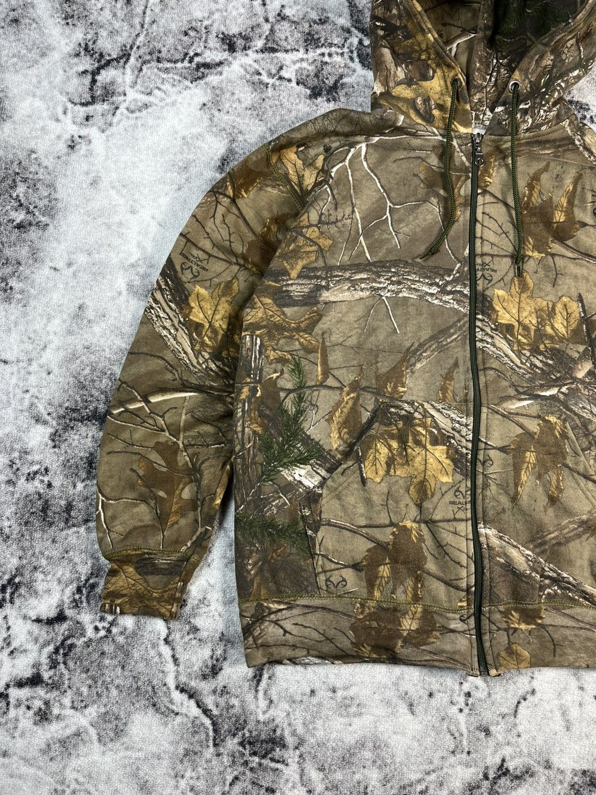 Realtree Realtree Camo Zip Hoodie Mossy Oak Style Size US M / EU 48-50 / 2 - 2 Thumbnail