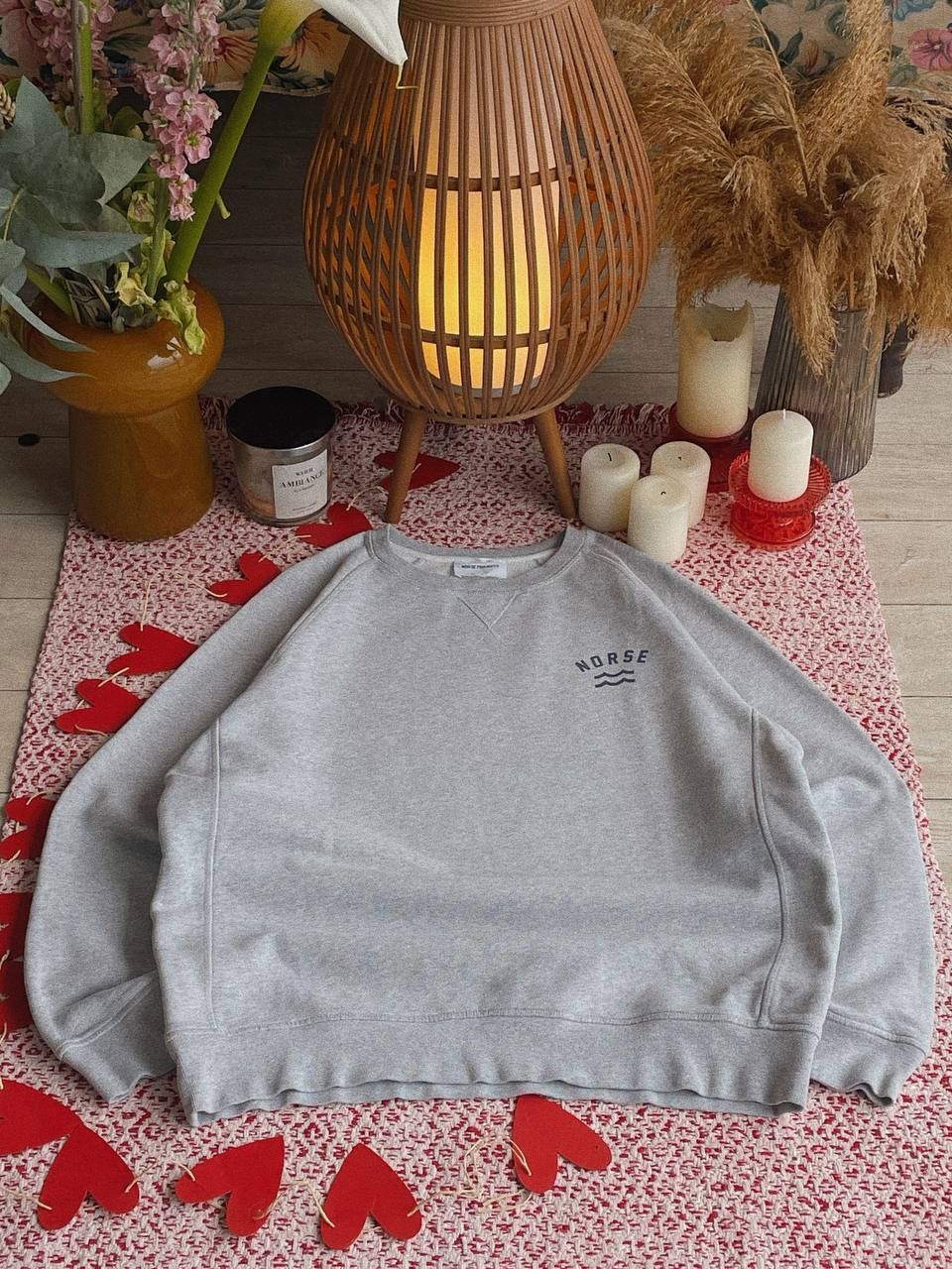 Norse Projects Norse Projects Grey Heavyweight Sweatshirt Size US L / EU 52-54 / 3 - 1 Thumbnail