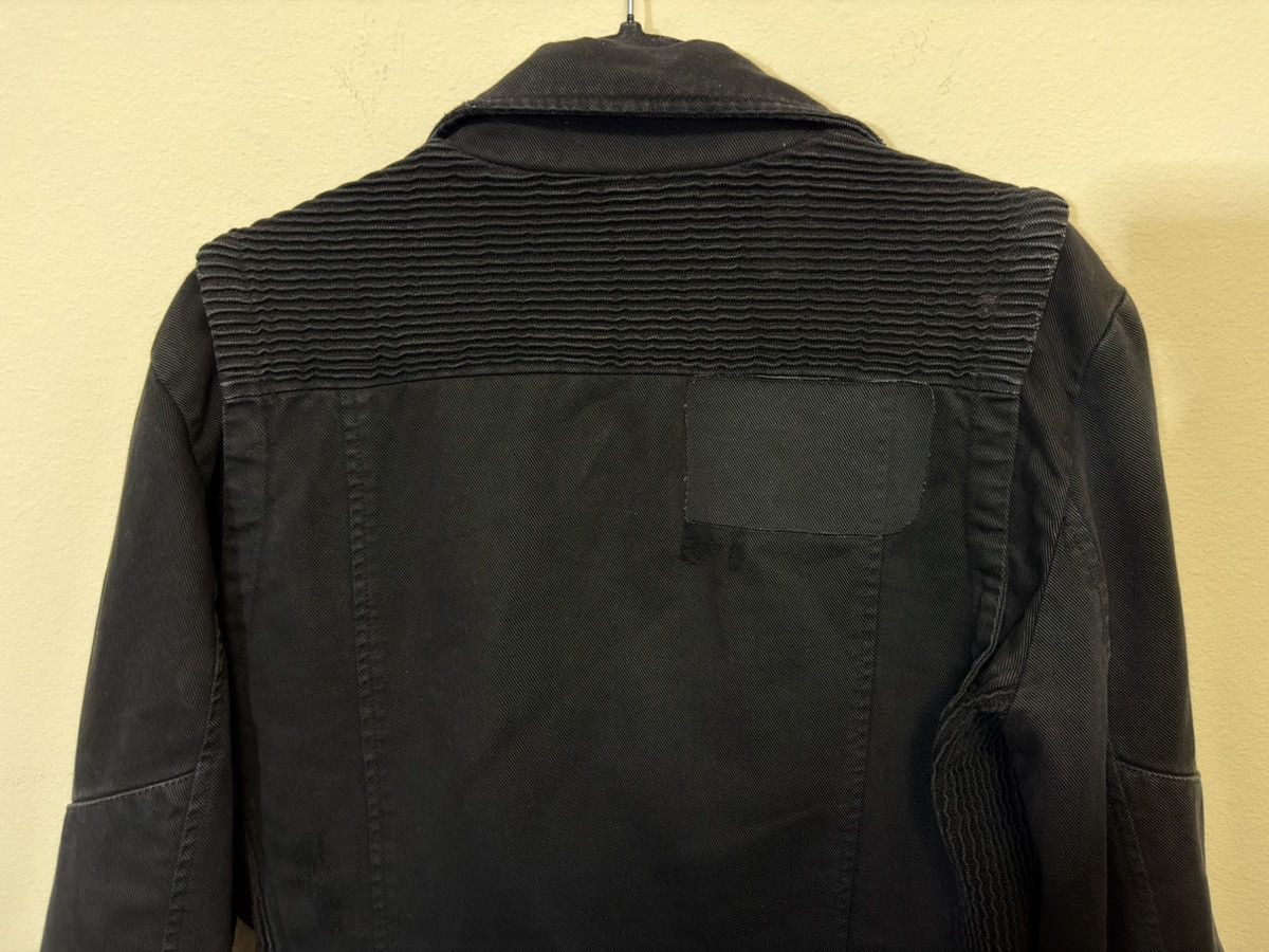 Pierre Balmain Pierre Balmain Cotton Moto Jacket Size US XXS / EU 40 - 8 Thumbnail