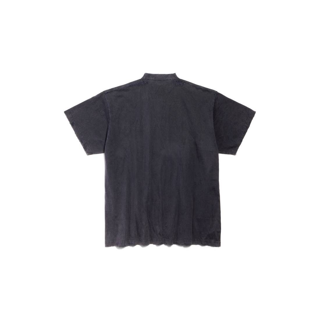 Balenciaga o1la1rc1a0925 Agaicnelab T-Shirt Oversized Fit in Black Size US S / EU 44-46 / 1 - 2 Thumbnail