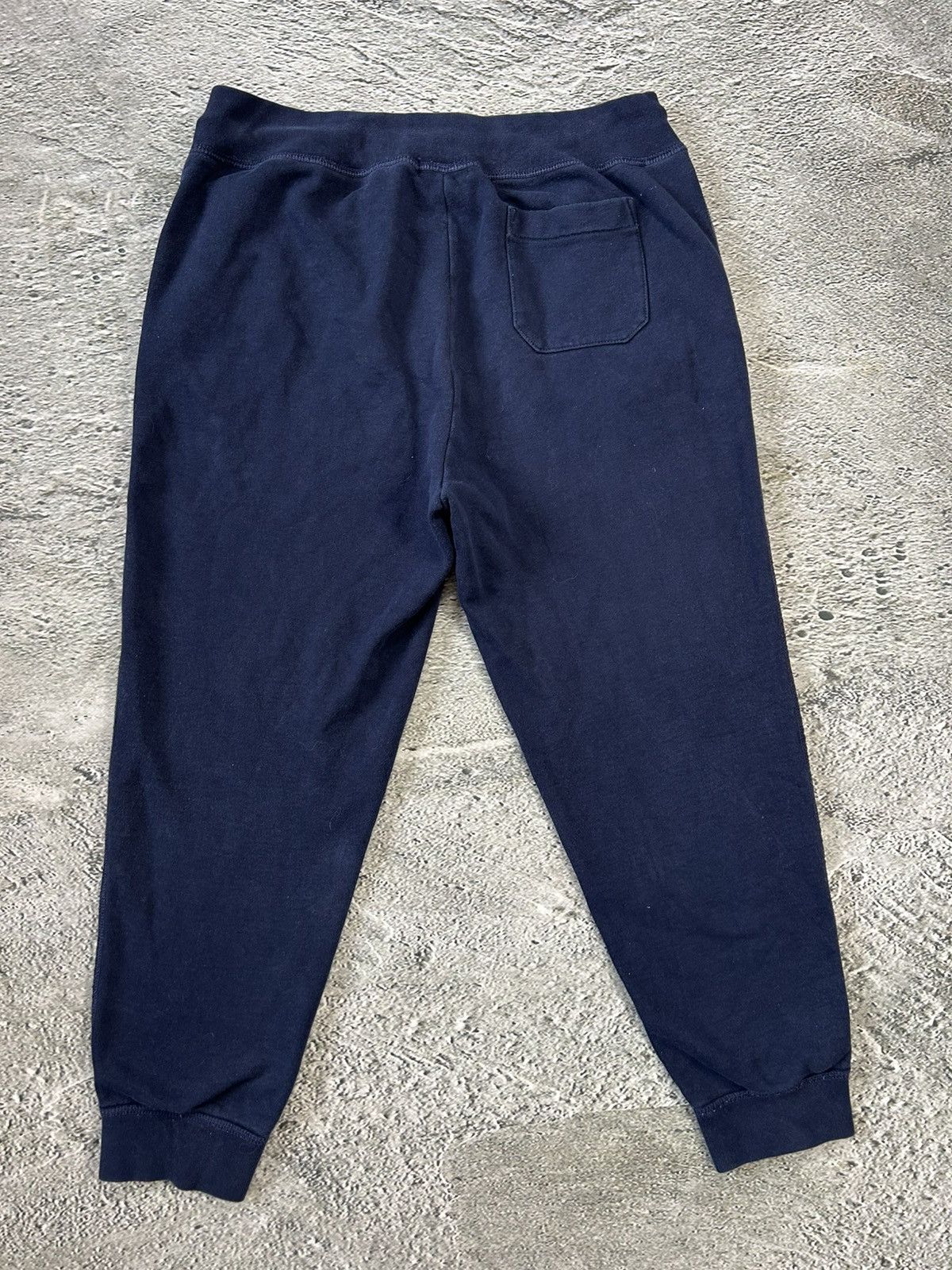 Polo Ralph Lauren × Ralph Lauren × Vintage Polo Ralph Lauren sweatpants navy blue small pony yellow Size US 32 / EU 48 - 5 Thumbnail
