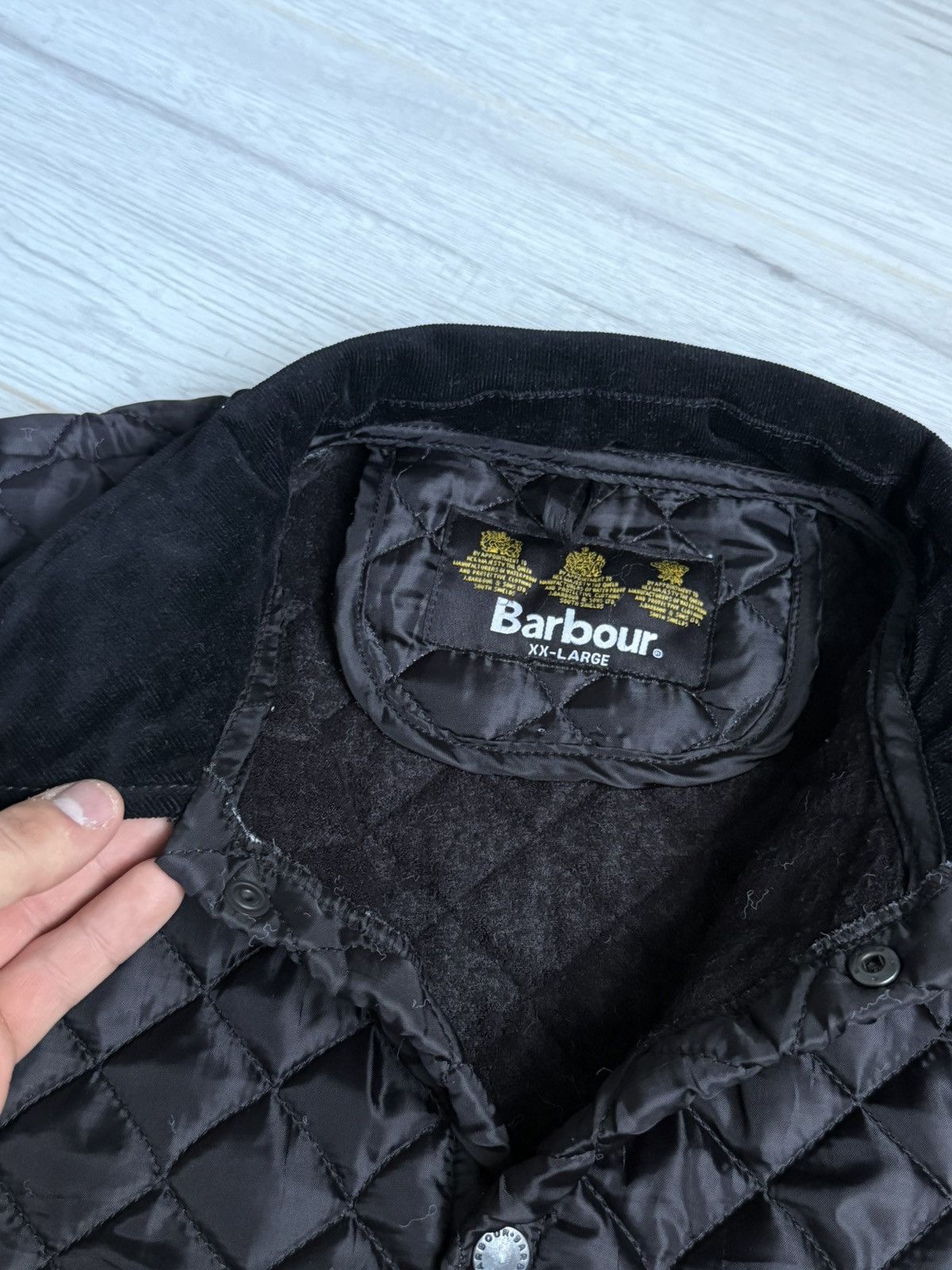 Barbour Vintage Quilted Jacket Barbour Size US XXL / EU 58 / 5 - 3 Thumbnail