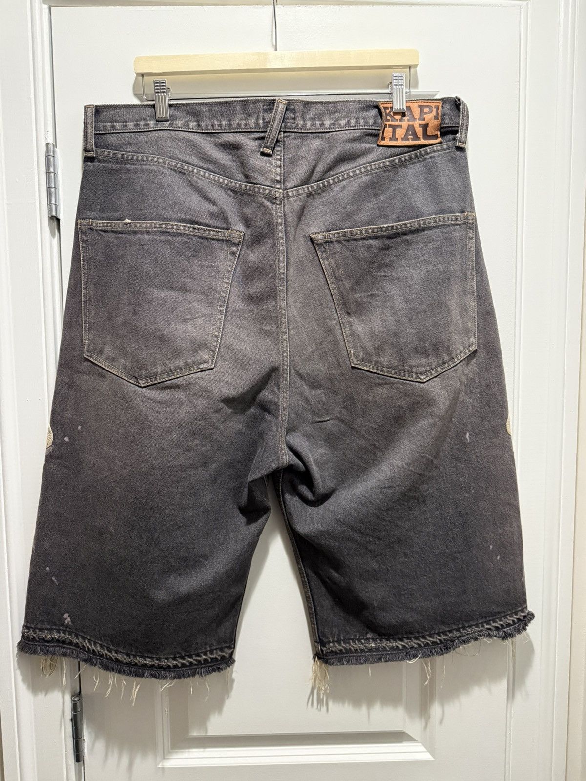 Kapital Kapital bone shorts washed black sz.38 Size US 38 / EU 54 - 3 Thumbnail