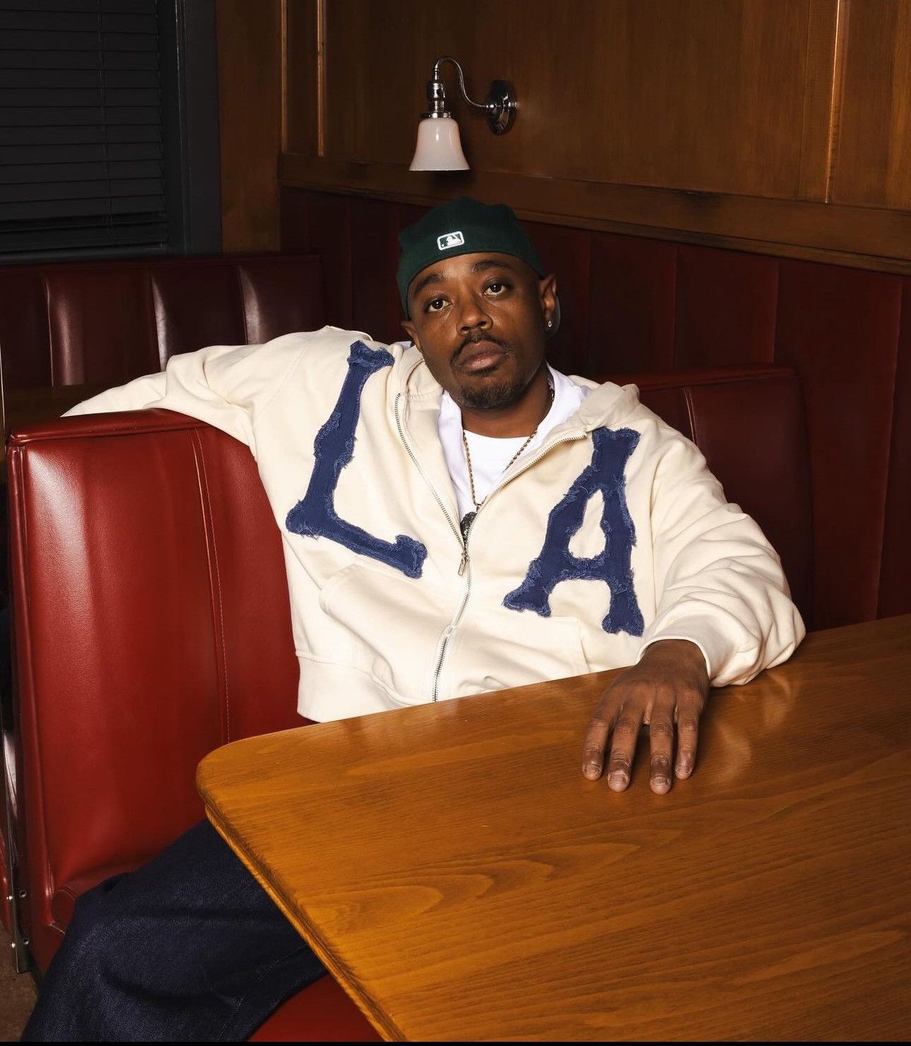 Other Memory Lane Park LA Zip Up - Cream L Size US L / EU 52-54 / 3 - 3 Thumbnail